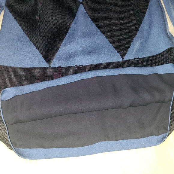 Tory Burch Blue Lantilly Night Out Dress Size 4 - Picture 11 of 12